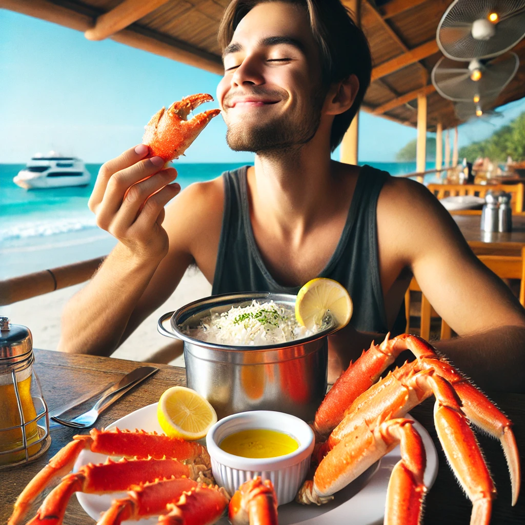 カニの食べ過ぎ